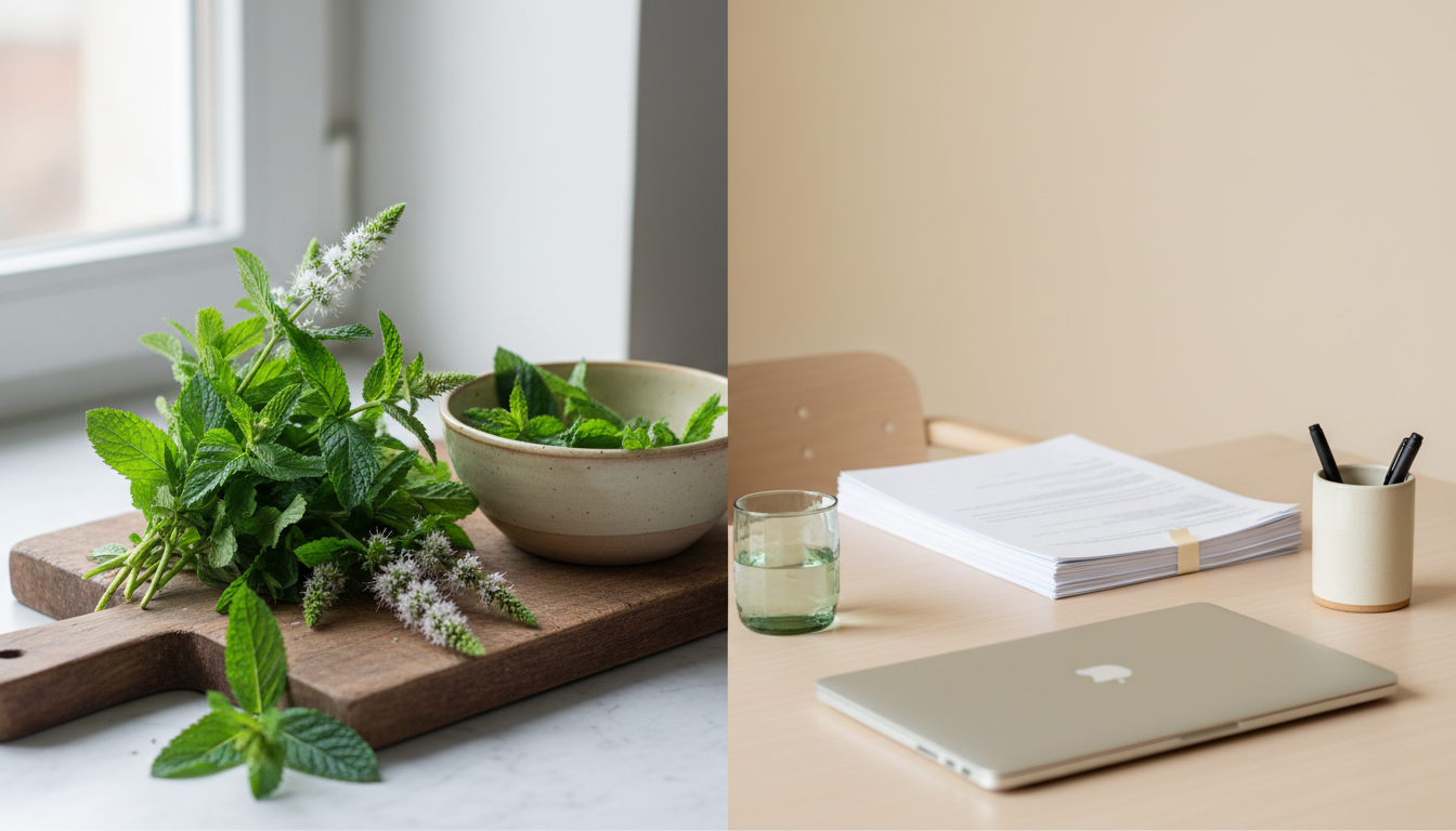 Peppermint Essential Oil vs Peppermint Extract: Kitchen Bottle or Diffuser Bottle?