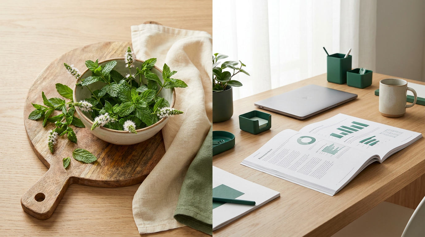 Signature Blend: First Frost, Our Peppermint, Eucalyptus, and Lemon Recipe